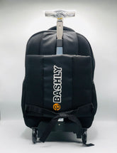 Space Trolley School Bag – Rolling Backpack with Wheels & Adjustable Handle